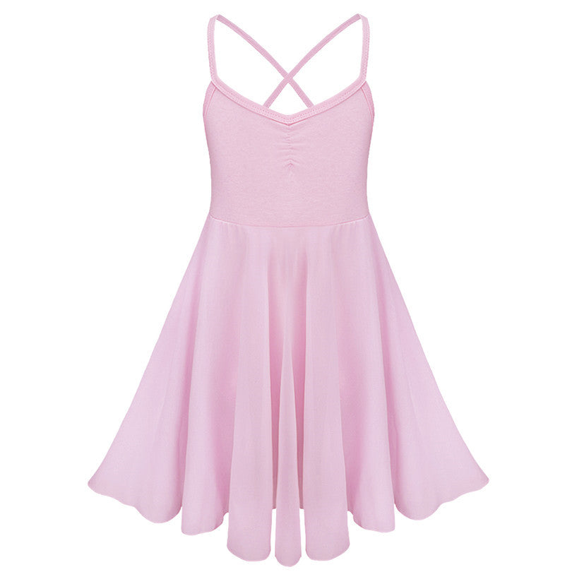 Sleeveless Young Girls Ballet  Ballerina Dancing Leotard