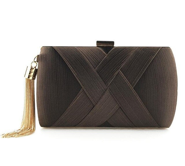 
                      
                        Day Clutches  Party Chain Shoulder Bag Fashion Purse in 9 Beautiful Colors - TulleLux Bridal Crowns &  Accessories 
                      
                    