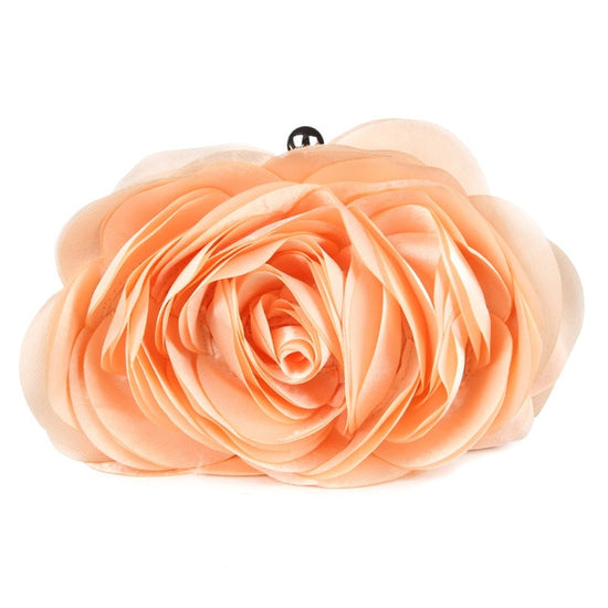 Load image into Gallery viewer, Flower Wedding Bags for Bride Purse and Wedding Party Day Clutches in 9 Colors - TulleLux Bridal Crowns &amp;amp;  Accessories 
