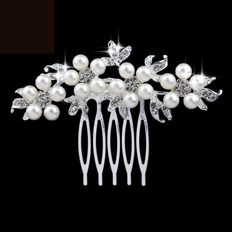 
                      
                        European Designs Simulated Pearl Crystal Flower Bridal Hair Combs Wedding Hair Jewelry - TulleLux Bridal Crowns &  Accessories 
                      
                    