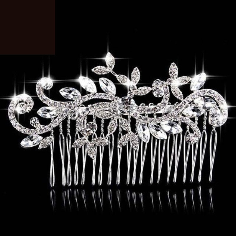
                      
                        European Designs Simulated Pearl Crystal Flower Bridal Hair Combs Wedding Hair Jewelry - TulleLux Bridal Crowns &  Accessories 
                      
                    
